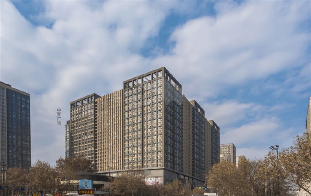 西安中贸广场写字楼出租   多元商中繁华地