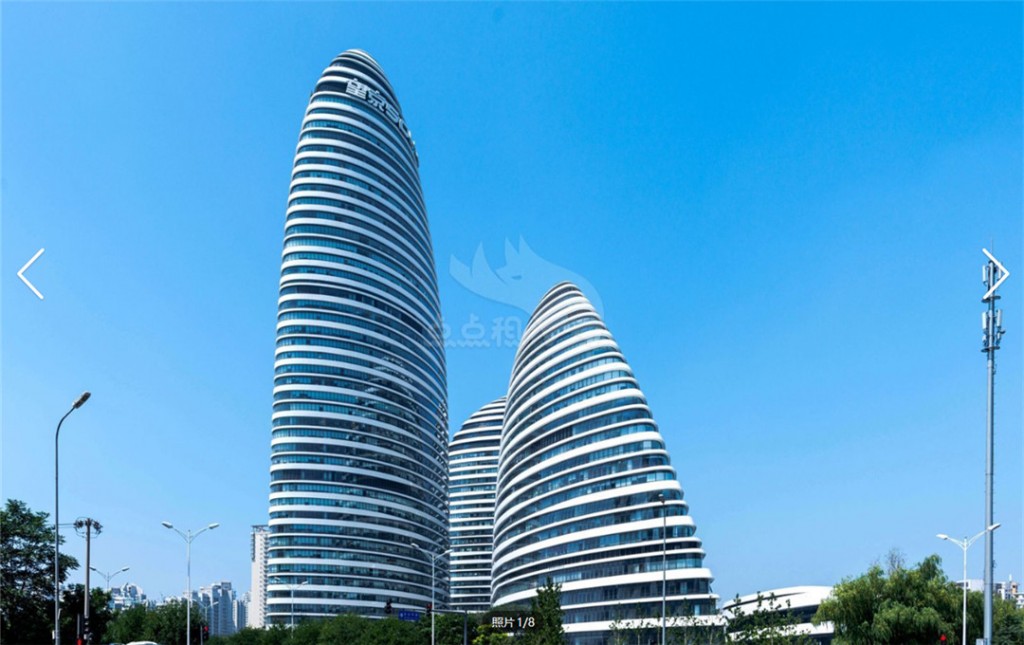 北京望京SOHO写字楼出租世界级别的办公楼-