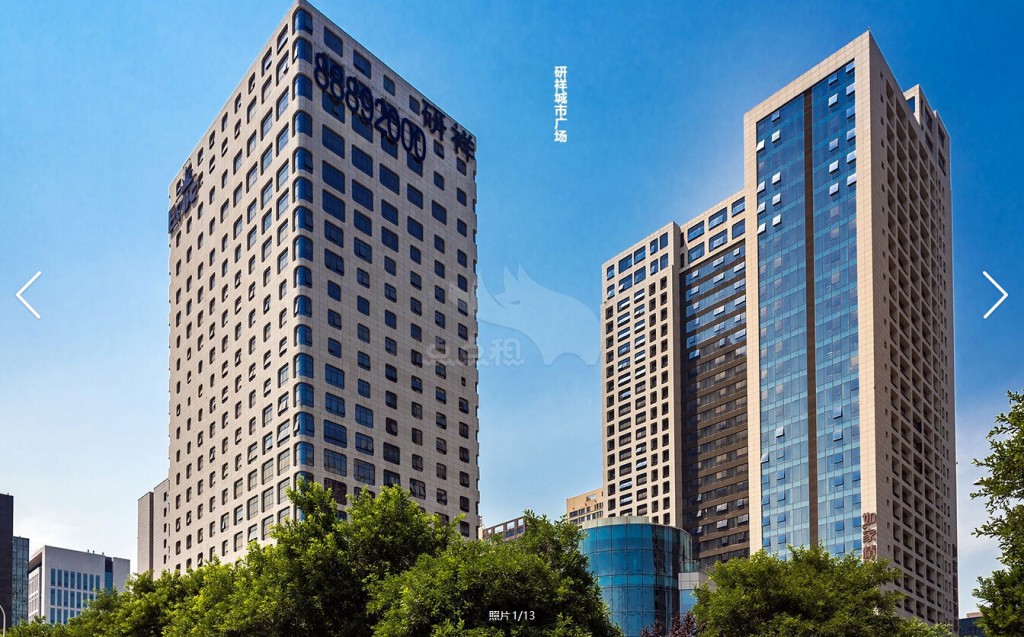 高新区锦业路研祥城市广场写字楼出租 24套办公室租赁